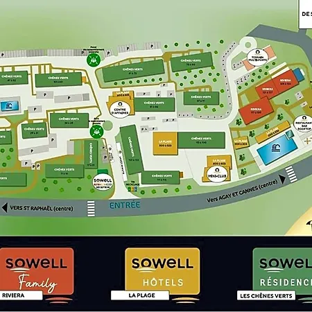 Sowell Family Riviera מלון Saint-Raphaël